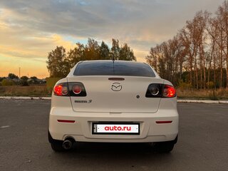 2008 Mazda 3 4-speed I (BK) Рестайлинг, белый, 679000 рублей, вид 3
