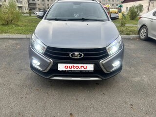 2020 Lada (ВАЗ) Vesta SW Cross I, серый, 1190000 рублей, вид 2