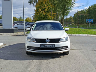 2018 Volkswagen Jetta VI Рестайлинг, белый, 1477000 рублей, вид 2