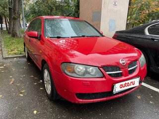 2004 Nissan Almera II (N16) Рестайлинг, красный, 325000 рублей, вид 1