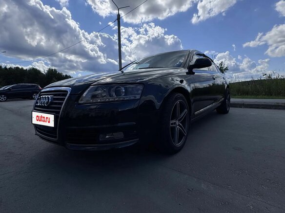 2011 Audi A6 III (C6) Рестайлинг, чёрный, 1200000 рублей - вид 2