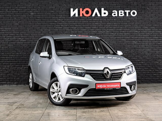 2018 Renault Sandero II Рестайлинг, серебристый, 990000 рублей, вид 3