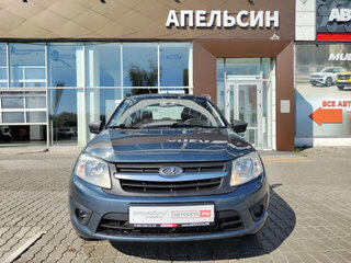 2015 Lada (ВАЗ) Granta I, синий, 398050 рублей, вид 2