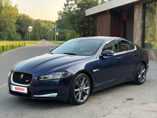 2014 Jaguar XF I Рестайлинг, синий, 1450000 рублей, вид 1