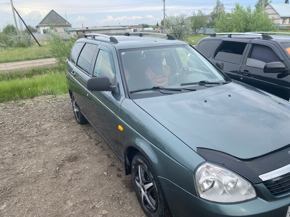 2011 Lada (ВАЗ) Priora I, зелёный, 405000 рублей - вид 11
