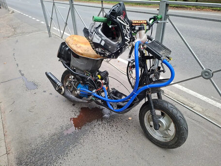 1999 Yamaha Jog, чёрный, 60000 рублей, вид 4