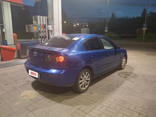 2008 Mazda 3 I (BK) Рестайлинг, синий, 550000 рублей, вид 2