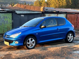 2008 Peugeot 206, синий, 450000 рублей, вид 3