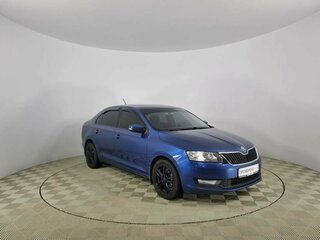 2018 Skoda Rapid I Рестайлинг, синий, 1030000 рублей, вид 3