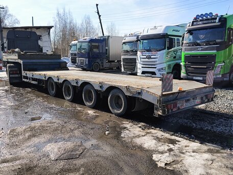 2011 Broshuis Полуприцеп-трал, голубой, 2900000 рублей, вид 1