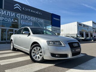 2006 Audi A6 III (C6), серебристый, 710000 рублей, вид 1