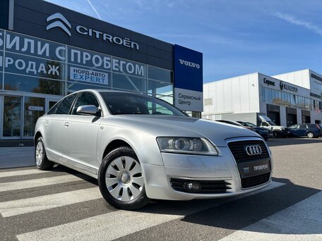 2006 Audi A6 III (C6), серебристый, 710000 рублей, вид 1