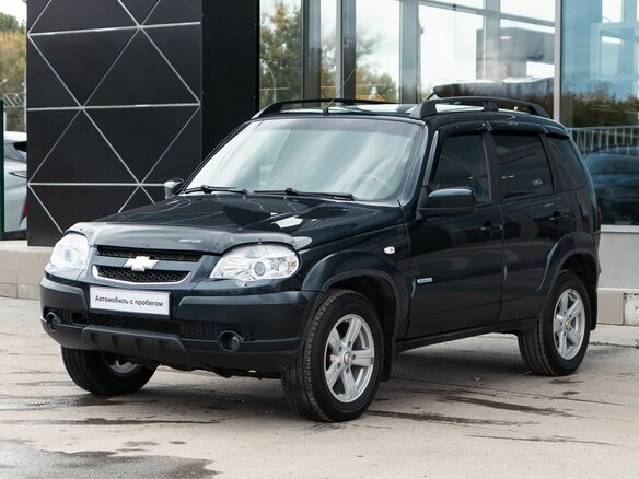 2014 Chevrolet Niva I Рестайлинг, чёрный