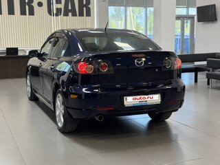2008 Mazda 3 5-speed I (BK) Рестайлинг, синий, 655000 рублей, вид 3