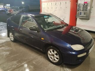1995 Mazda 323 V (BA), синий, 300000 рублей, вид 1