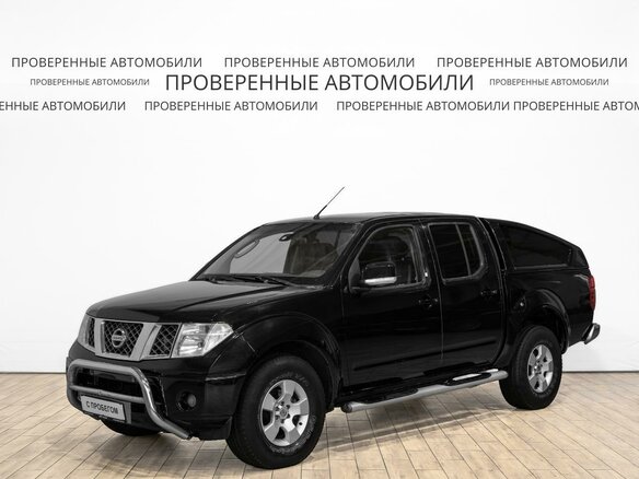 2007 Nissan Navara (Frontier) III (D40), чёрный