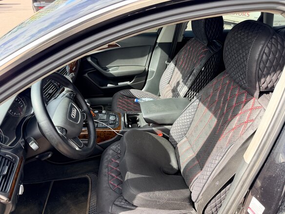 2013 Audi A6 IV (C7), чёрный - вид 9
