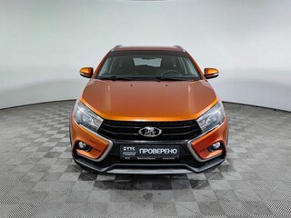 2019 Lada (ВАЗ) Vesta SW Cross I, оранжевый, 1036000 рублей, вид 2