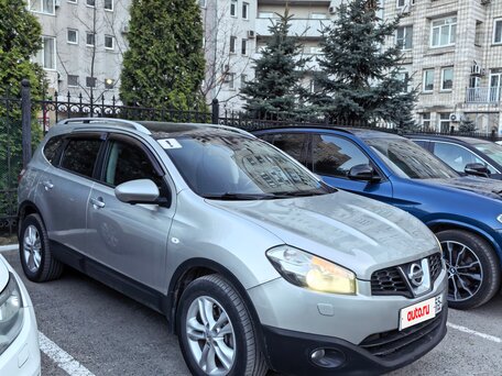 2012 Nissan Qashqai+2 I Рестайлинг, серебристый, 1125000 рублей, вид 1