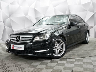 2011 Mercedes-Benz C-Класс 200 III (W204) Рестайлинг, чёрный, 1295000 рублей, вид 1