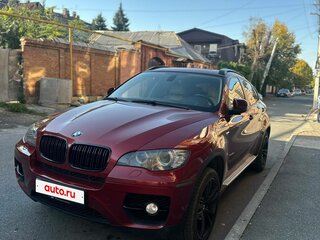 2010 BMW X6 50i 6-speed I (E71), красный, 1000000 рублей, вид 4
