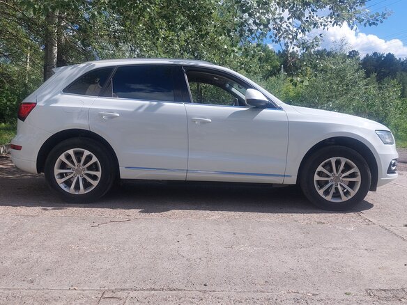 2014 Audi Q5 I (8R) Рестайлинг, белый, 2200000 рублей - вид 5
