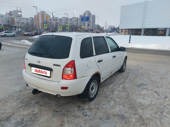 2012 Lada (ВАЗ) Kalina I, белый, 185000 рублей - вид 3
