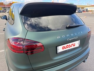 2014 Porsche Cayenne S II Рестайлинг (958), зелёный, 3300000 рублей, вид 4