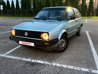 1991 Volkswagen Golf II, голубой, 75000 рублей, вид 1