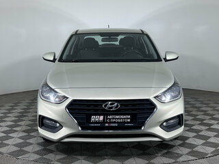 2018 Hyundai Solaris II, бежевый, 1225000 рублей, вид 2