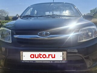 2014 Lada (ВАЗ) Granta I, чёрный, 465000 рублей, вид 1