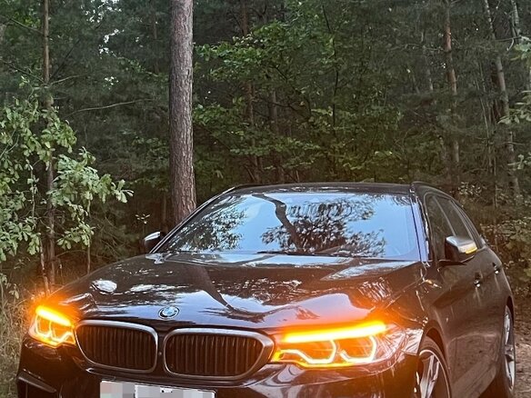 2019 BMW 5 серии M550d xDrive VII (G30/G31/G38), чёрный, 3852876 рублей - вид 7