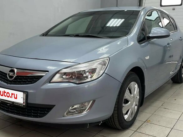 2012 Opel Astra J, голубой, 460000 рублей