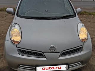 2003 Nissan March III (K12), серебристый, 300000 рублей, вид 2