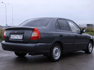 2009 Hyundai Accent ТагАЗ II, серый, 403168 рублей, вид 5