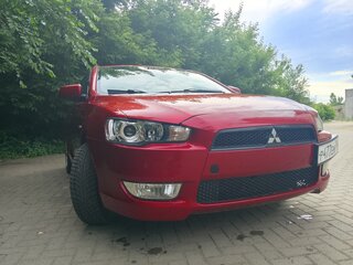 2007 Mitsubishi Lancer X, красный, 450000 рублей, вид 1