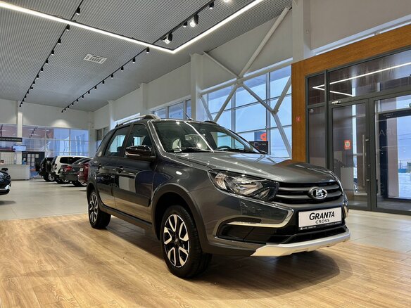 2026 Lada (ВАЗ) Granta Cross I Рестайлинг, серый - вид 3