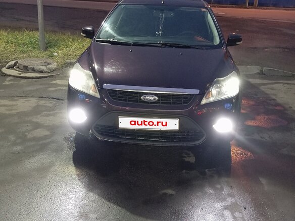 2009 Ford Focus II Рестайлинг, фиолетовый, 525000 рублей - вид 2