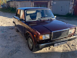 2011 Lada (ВАЗ) 2107, пурпурный, 100000 рублей, вид 3
