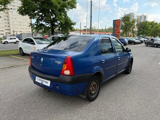 2007 Renault Logan I, синий, 159000 рублей, вид 4