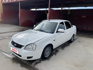2013 Lada (ВАЗ) Priora I Рестайлинг, белый, 380000 рублей, вид 1
