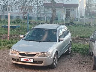 1999 Mazda Familia S-Familia S-Wagon VIII (BJ), серебристый, 300000 рублей, вид 3