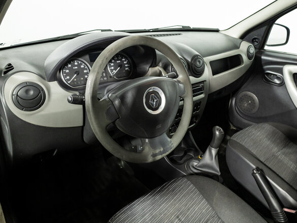 2011 Renault Logan I Рестайлинг, бежевый, 349585 рублей - вид 10