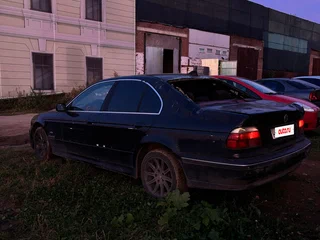 2000 BMW 5 серии 520i IV (E39), чёрный, 125000 рублей, вид 5