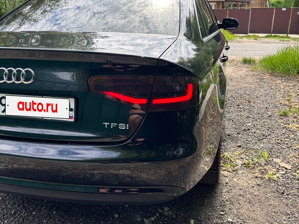2014 Audi A4 IV (B8) Рестайлинг, чёрный, 1350000 рублей - вид 4