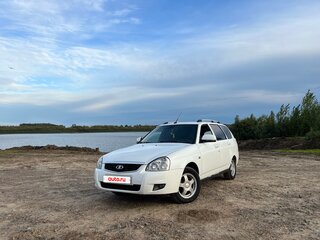 2013 Lada (ВАЗ) Priora I Рестайлинг, белый, 330000 рублей, вид 1