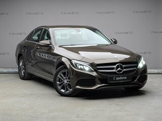 2016 Mercedes-Benz C-Класс 200 IV (W205), коричневый, 2197000 рублей, вид 3