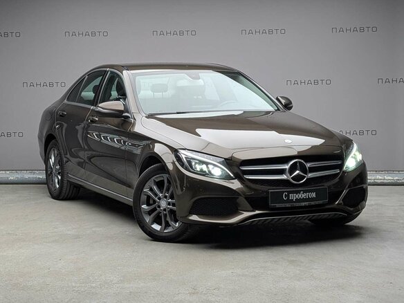2016 Mercedes-Benz C-Класс 200 IV (W205), коричневый - вид 3