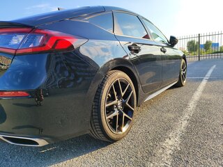 2021 Honda Civic X Рестайлинг, чёрный, 2190000 рублей, вид 4