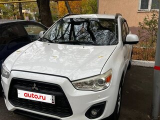 2012 Mitsubishi ASX I, белый, 910000 рублей, вид 2